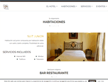 Tablet Screenshot of hotelcastillo.com